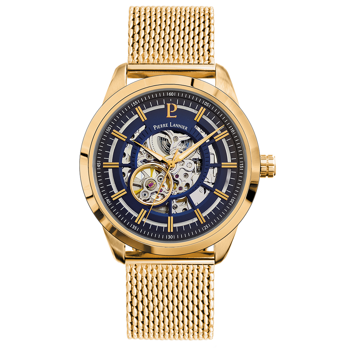 Montre Pierre Lannier Automatic Homme Bleu - 326C062 Montre Pierre Lannier Automatic Homme Bleu - 326C062