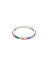 Bague "Colorful love" Or et Diamants