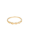 Bague "Infini" Or Jaune 375/1000