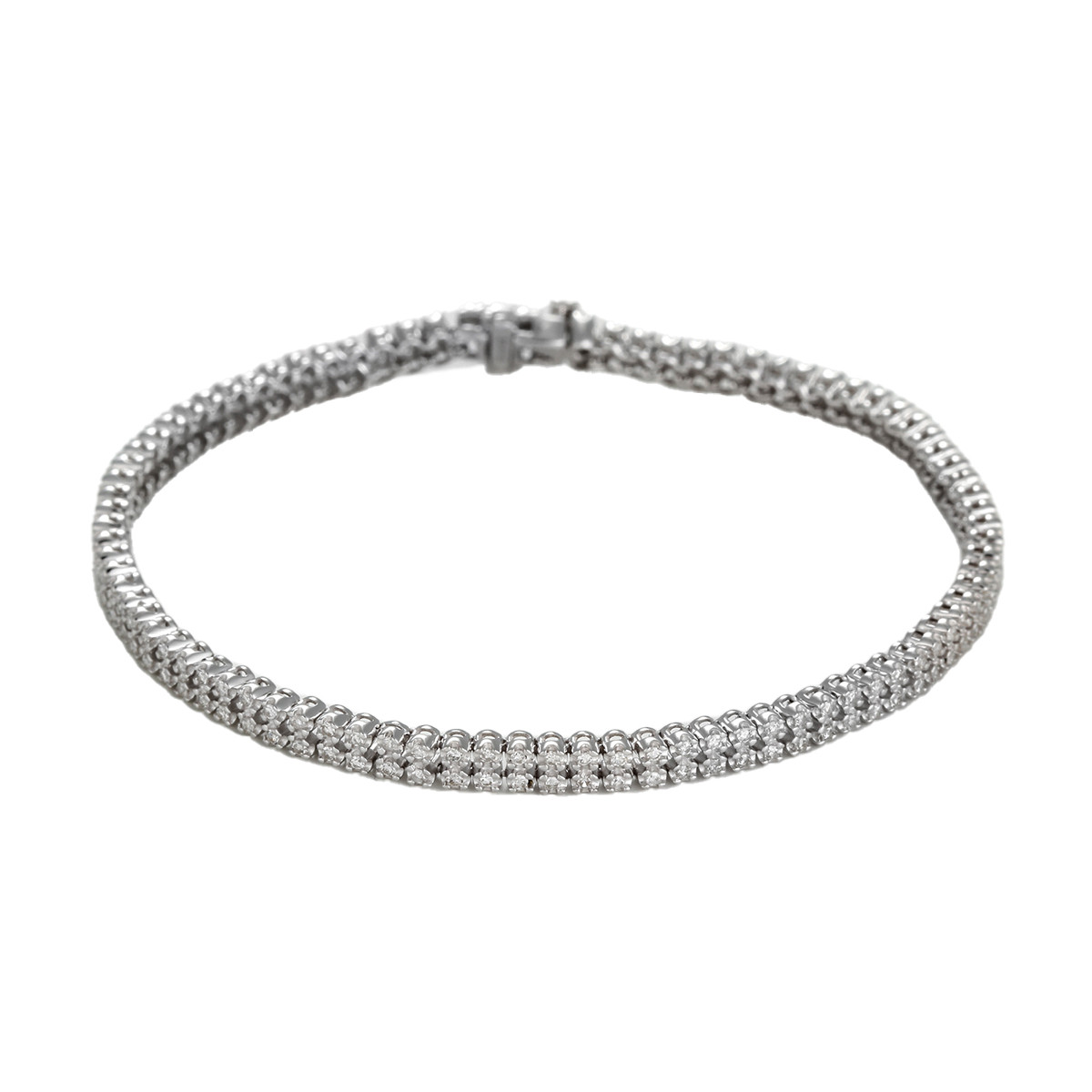 Bracelet "Rang" Or et Diamants Bracelet "Impulsion Exquise" Or blanc et Diamant
