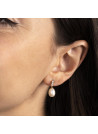 Boucles d'oreilles "Ma Perle" Or et Diamants