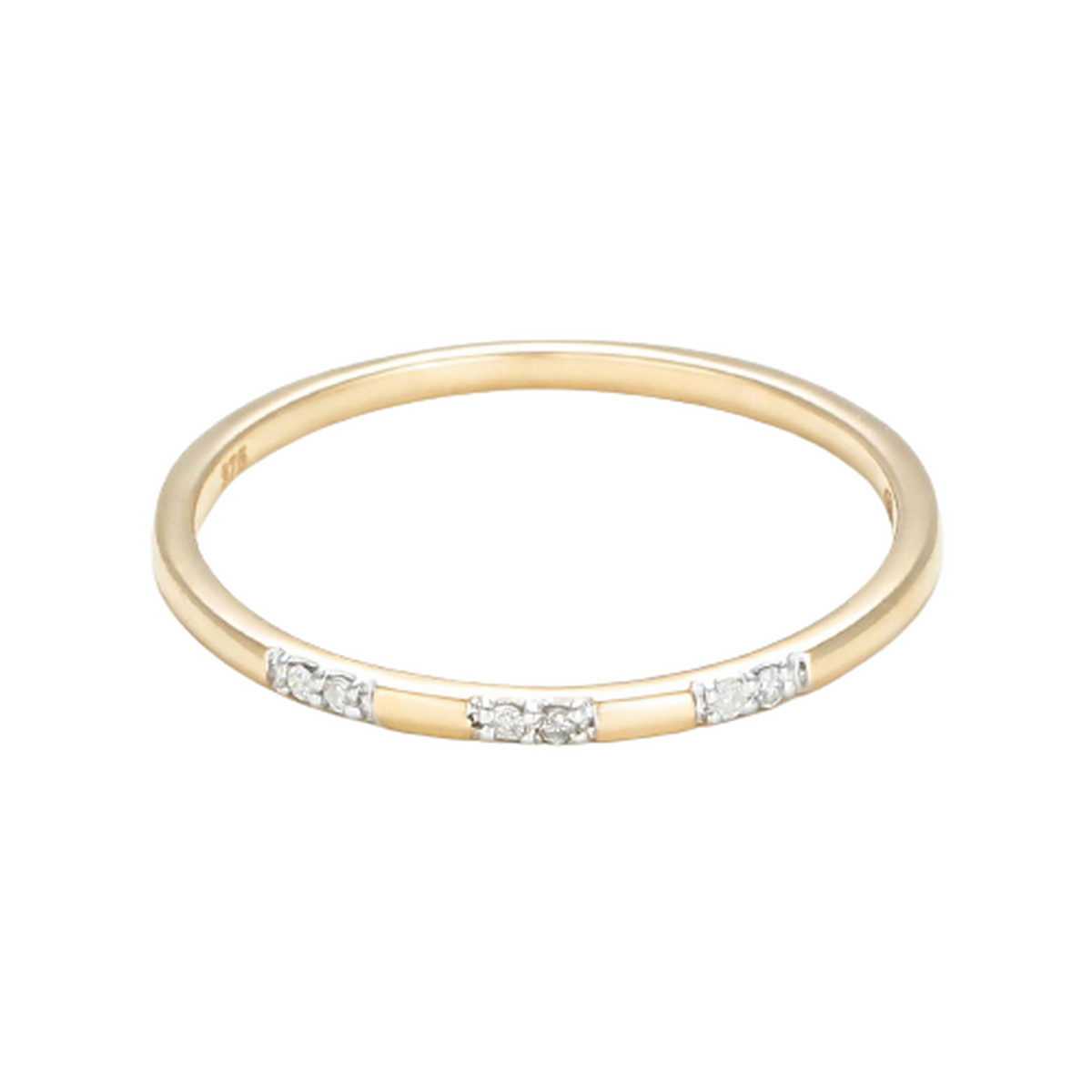 Bague "Pour Toujours" Or et Diamants Bague " Marinette" Or jaune et Diamant
