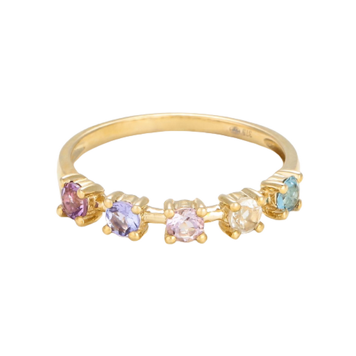 Bague "Pépites Multicolores" Or et Diamants Bague "Pépites Multicolores" Or Jaune