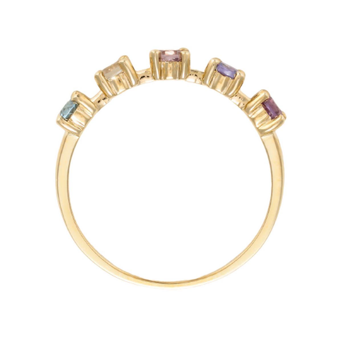Bague "Pépites Multicolores" Or et Diamants Bague "Pépites Multicolores" Or Jaune