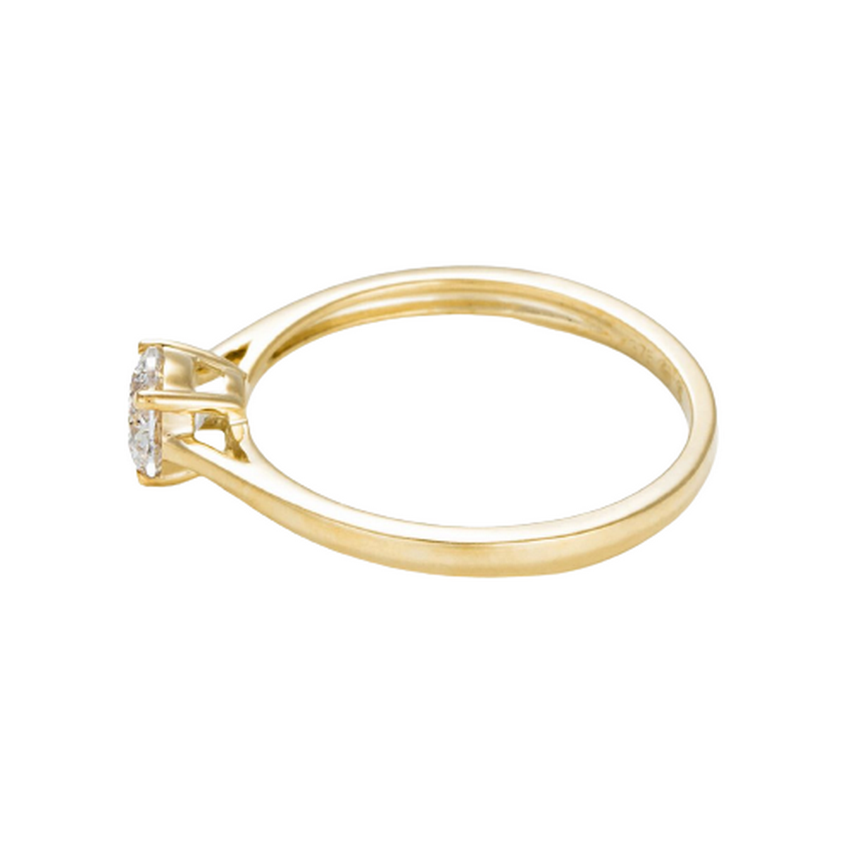 Bague "Attachement Sacré" Or jaune et Diamant