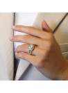 Bague "Carré d'Amour Jaune" Or jaune
