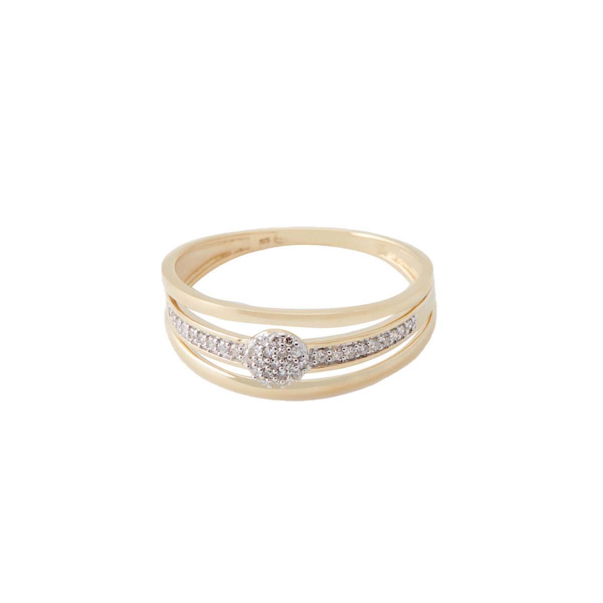 Bague Or et Diamants Bague "Éprise" Or jaune et Diamant