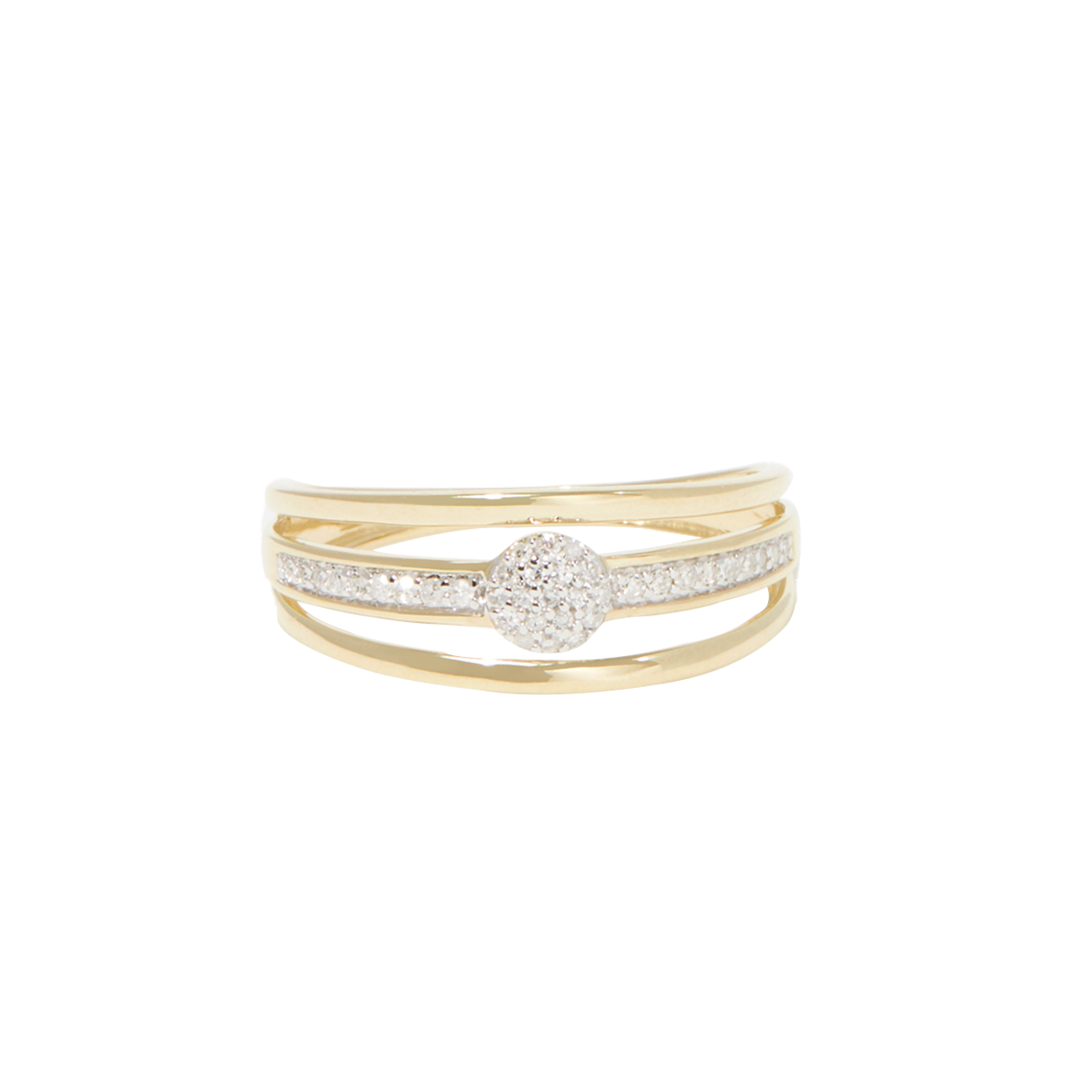 Bague Or et Diamants Bague "Éprise" Or jaune et Diamant