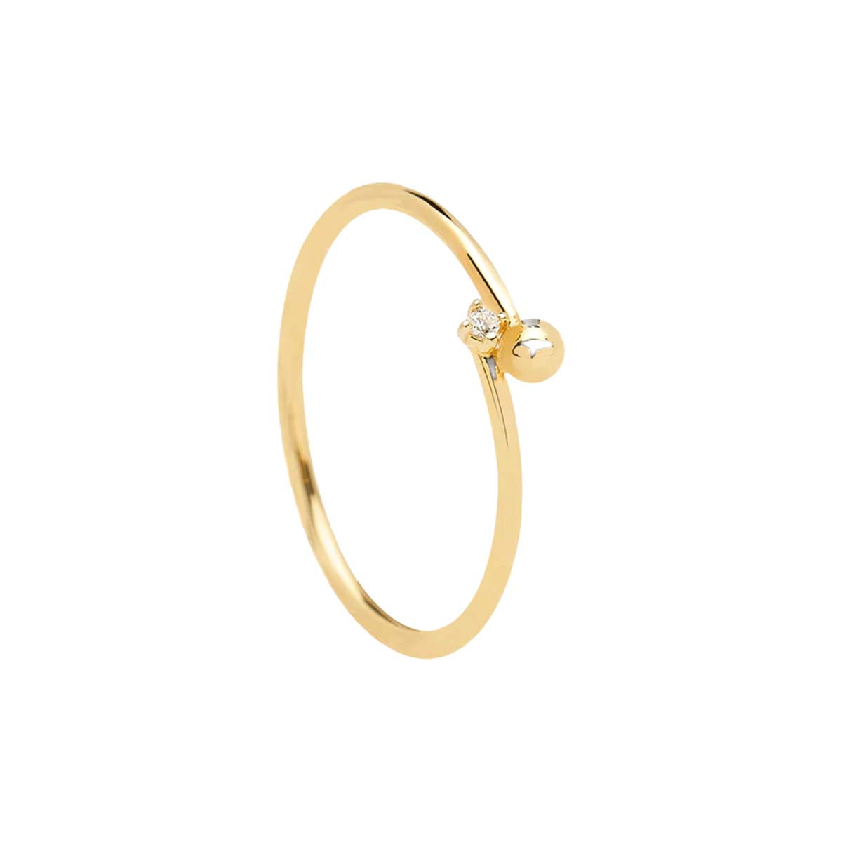 PDPAOLA Bague - Essentia - en argent plaqué or - AN01-130