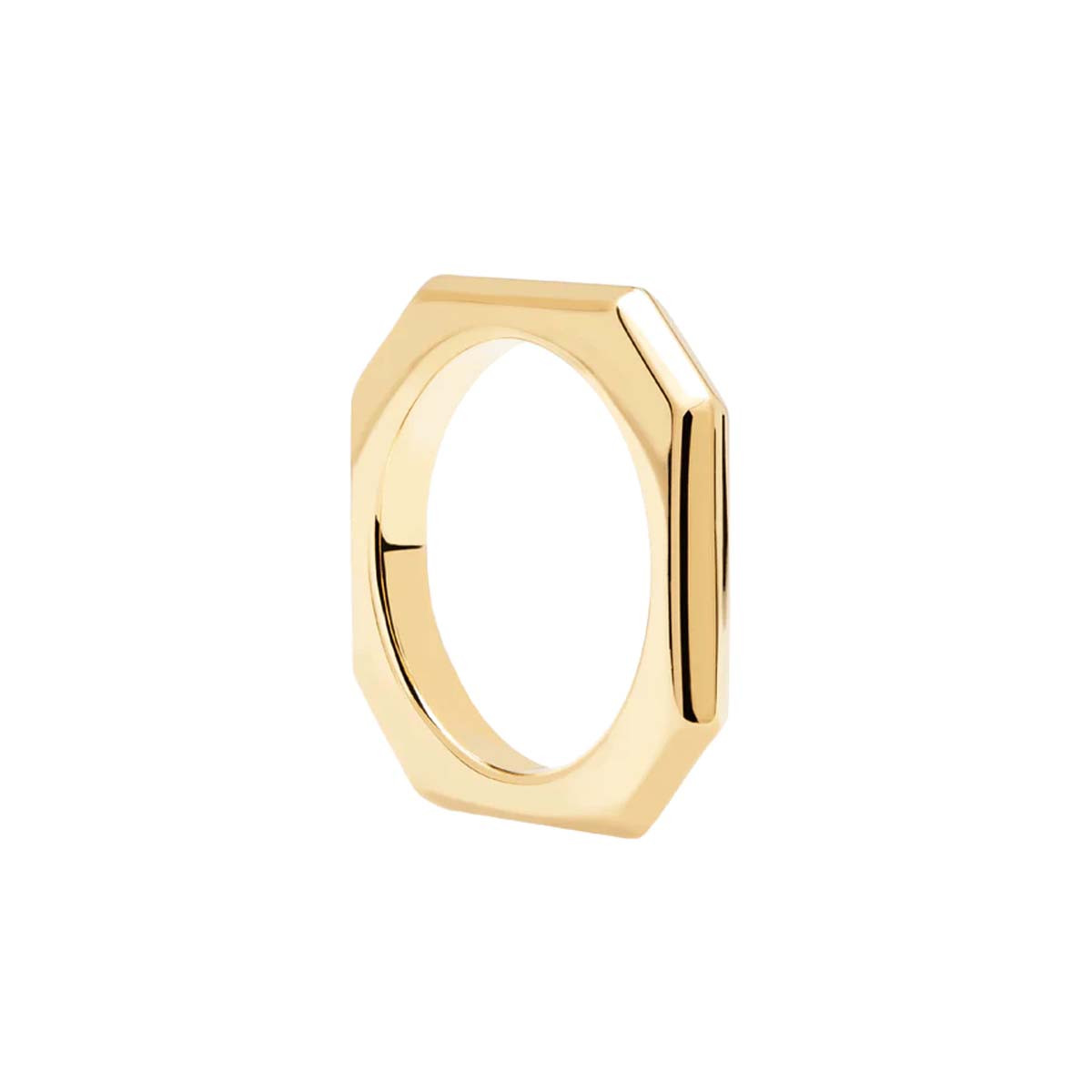 PDPAOLA Bague - The Chain- en métal doré PDPAOLA Bague - Signature Link - en métal plaqué or - AN01-378