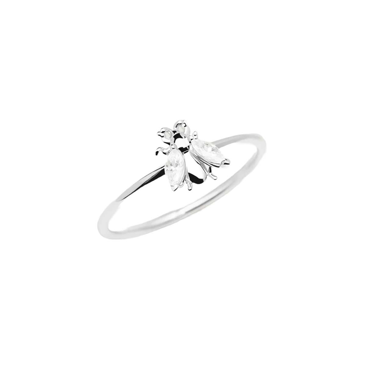 PDPAOLA Bague - Zaza - en argent doré PDPAOLA Bague - Buzz - en argent - AN02-218