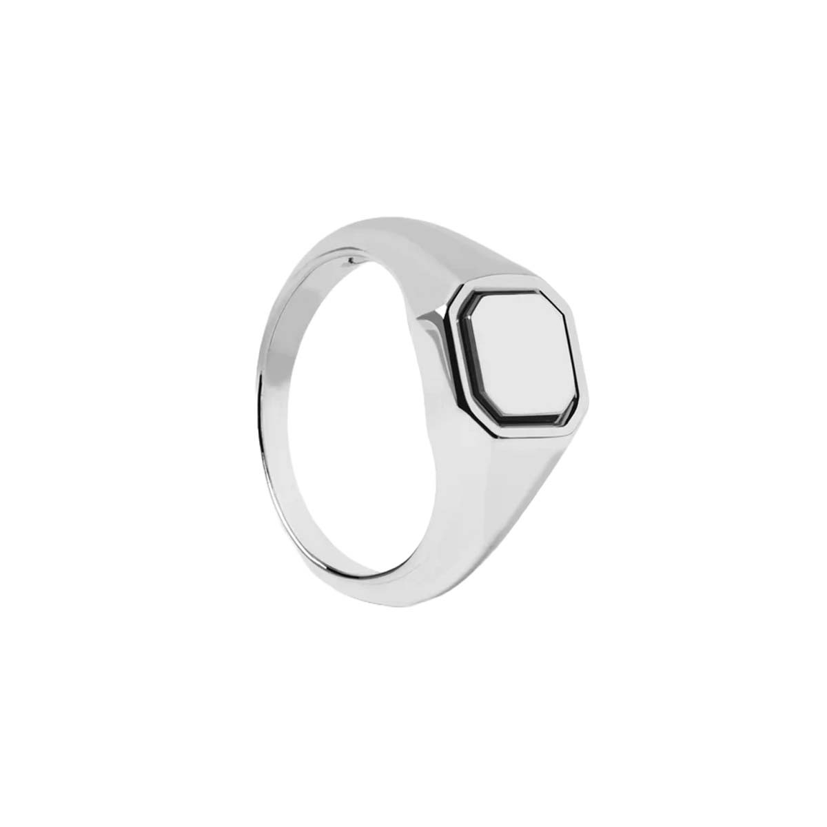 PDPAOLA Bague - Carry Overs - en argent PDPAOLA Bague - Chevalière Octet - en argent - AN02-627