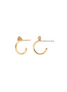 PDPAOLA Boucles d'Oreilles - Atelier - en argent doré