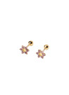 PDPAOLA Boucles d'Oreilles - Les Petites - en argent doré
