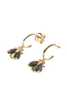 PDPAOLA Boucles d'Oreilles - Zaza - en argent doré