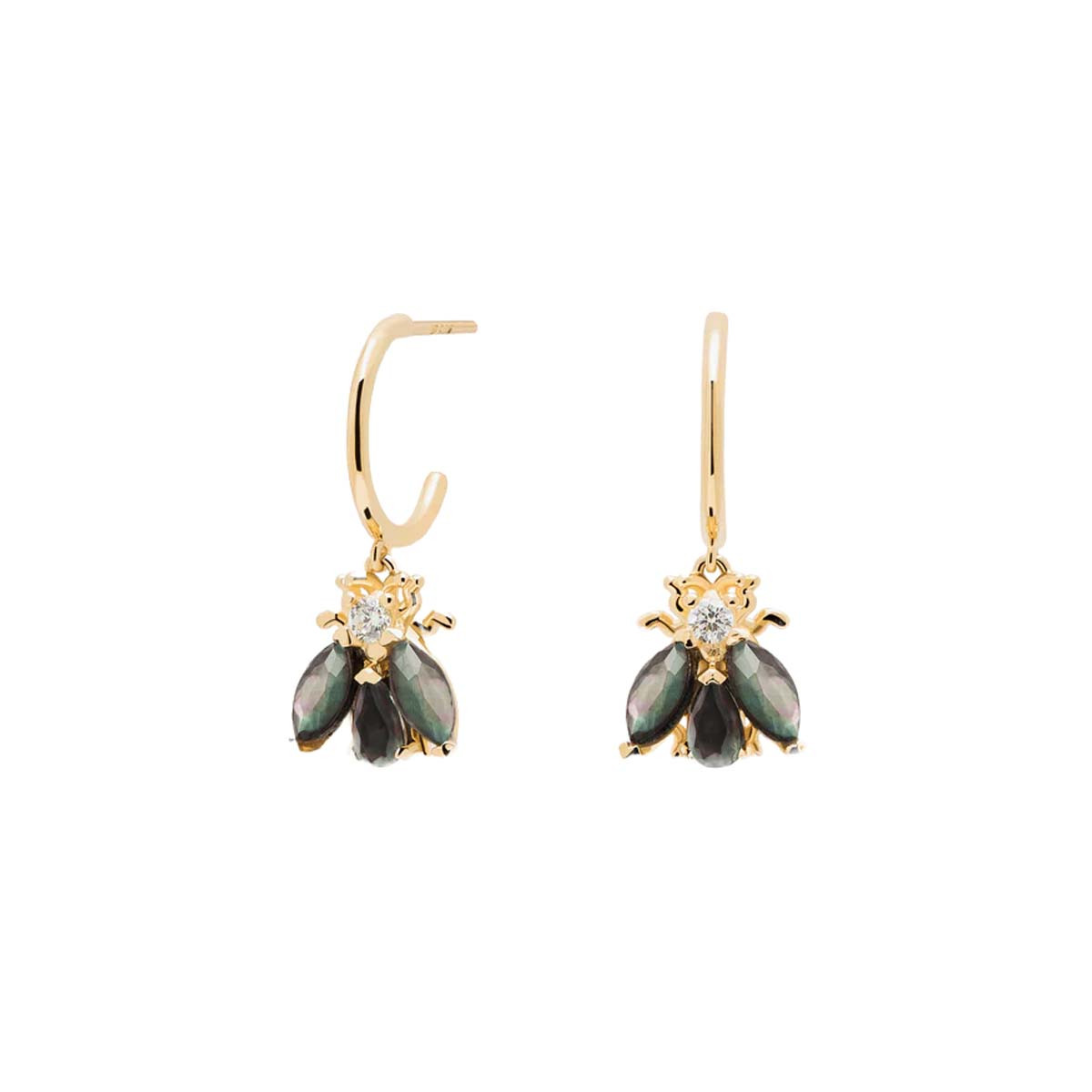 PDPAOLA Boucles d'Oreilles - Zaza - en argent doré PDPAOLA Boucles d'Oreilles - Zaza - en argent plaqué or - AR01-314-U