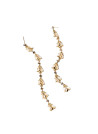 PDPAOLA Boucles d'Oreilles - Zaza - en argent doré