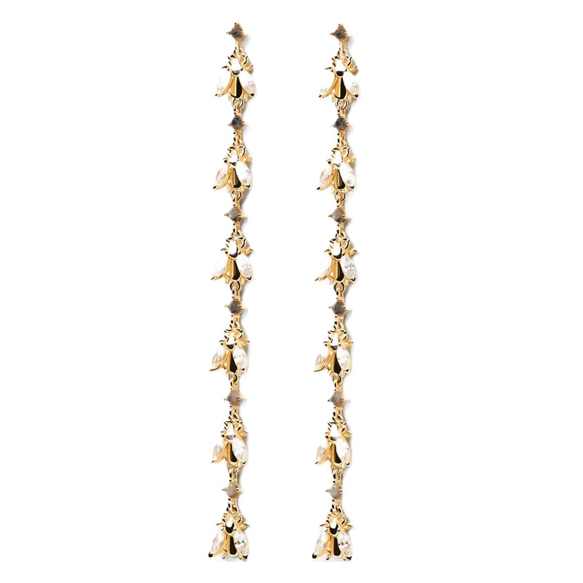 PDPAOLA Boucles d'Oreilles - Zaza - en argent doré PDPAOLA Boucles d'Oreilles - Nest - en argent plaqué or - AR01-318-U