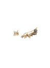 PDPAOLA Boucles d'Oreilles - Zaza - en argent doré