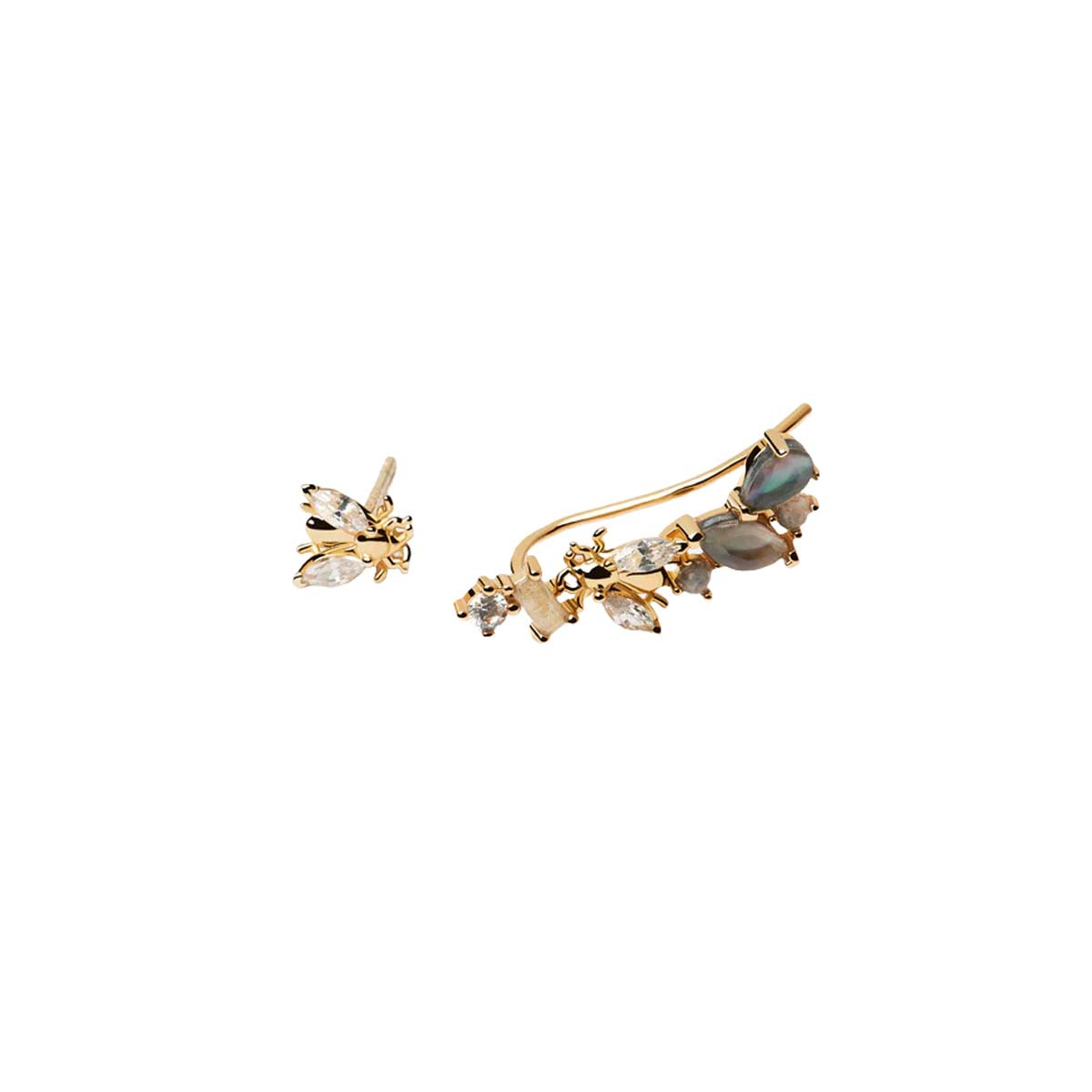 PDPAOLA Boucles d'Oreilles - Zaza - en argent doré PDPAOLA Boucles d'Oreilles - Revery - en argent plaqué or - AR01-321-U
