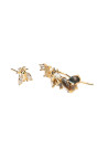 PDPAOLA Boucles d'Oreilles - Zaza - en argent doré