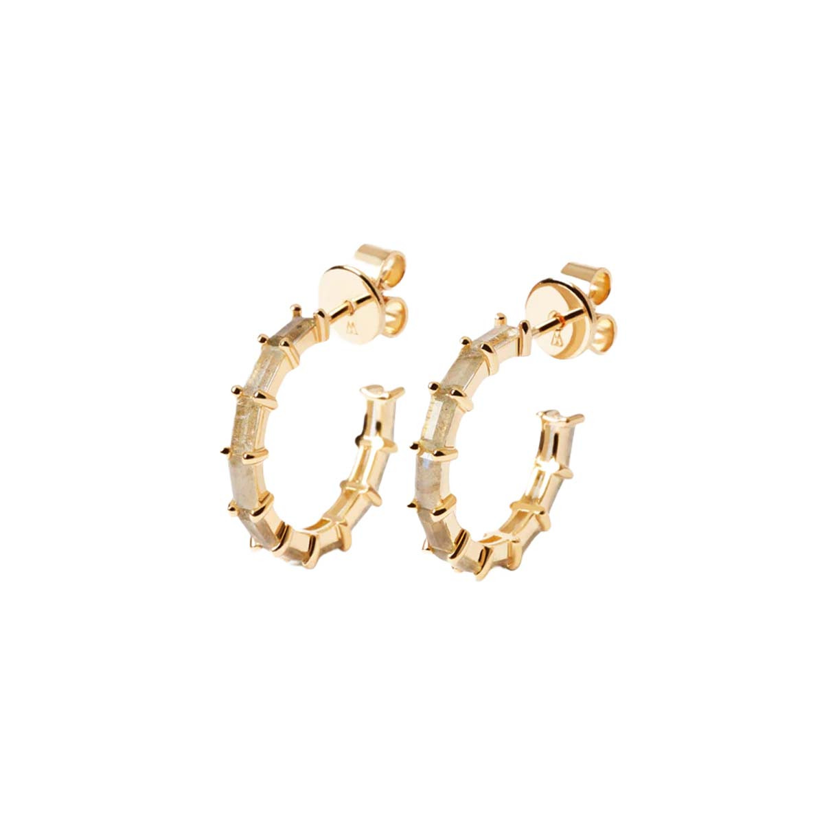 PDPAOLA Boucles d'Oreilles - Zaza - en argent doré PDPAOLA Boucles d'Oreilles - Pistil - en argent plaqué or - AR01-322-U