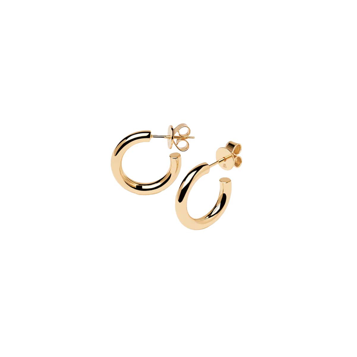 PDPAOLA Boucles d'Oreilles - Medium Cloud - en argent plaqué or - AR01-377-U