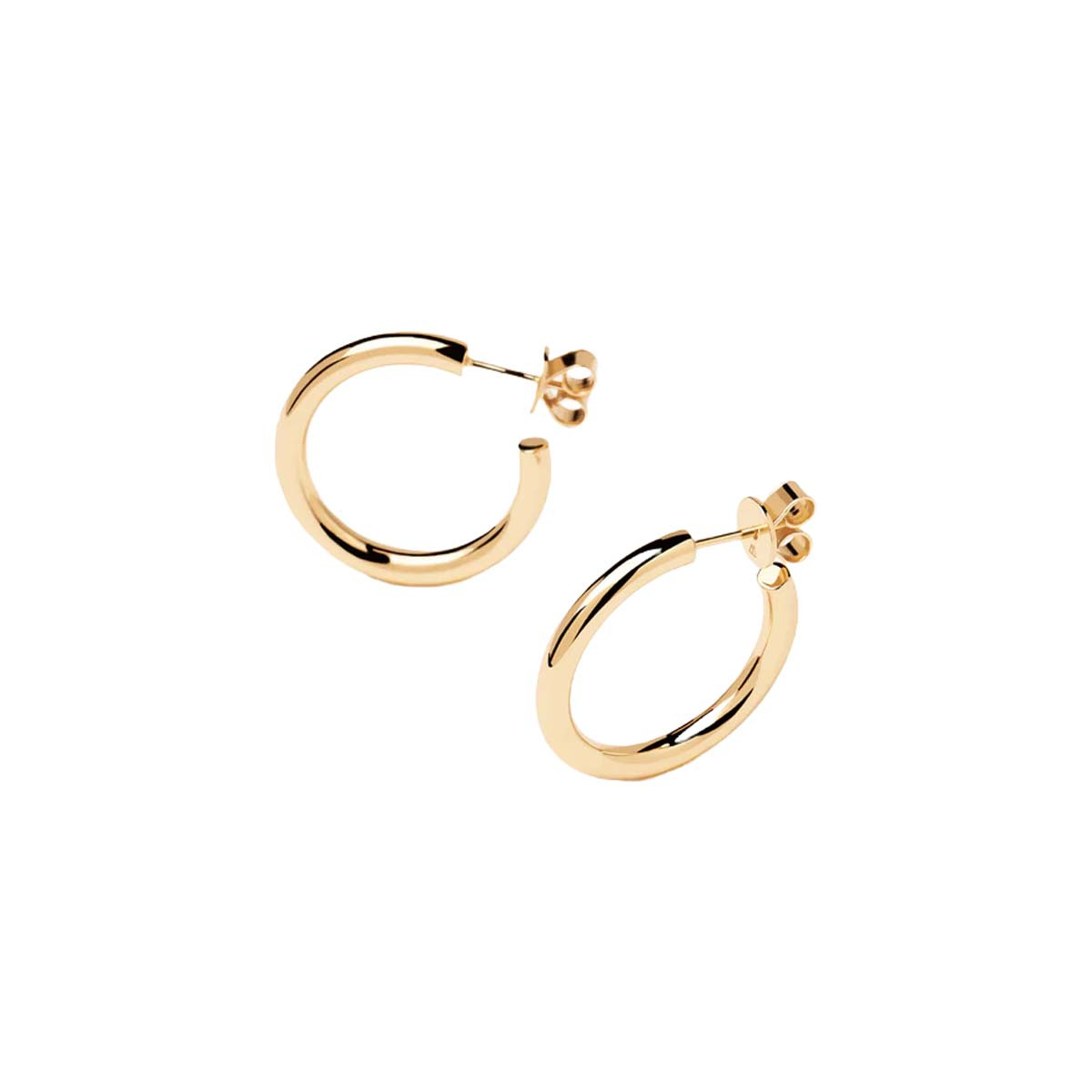 PDPAOLA Boucles d'Oreilles - Essentials - en argent doré PDPAOLA Boucles d'Oreilles - Supreme Cloud - en argent plaqué or - AR01-378-U