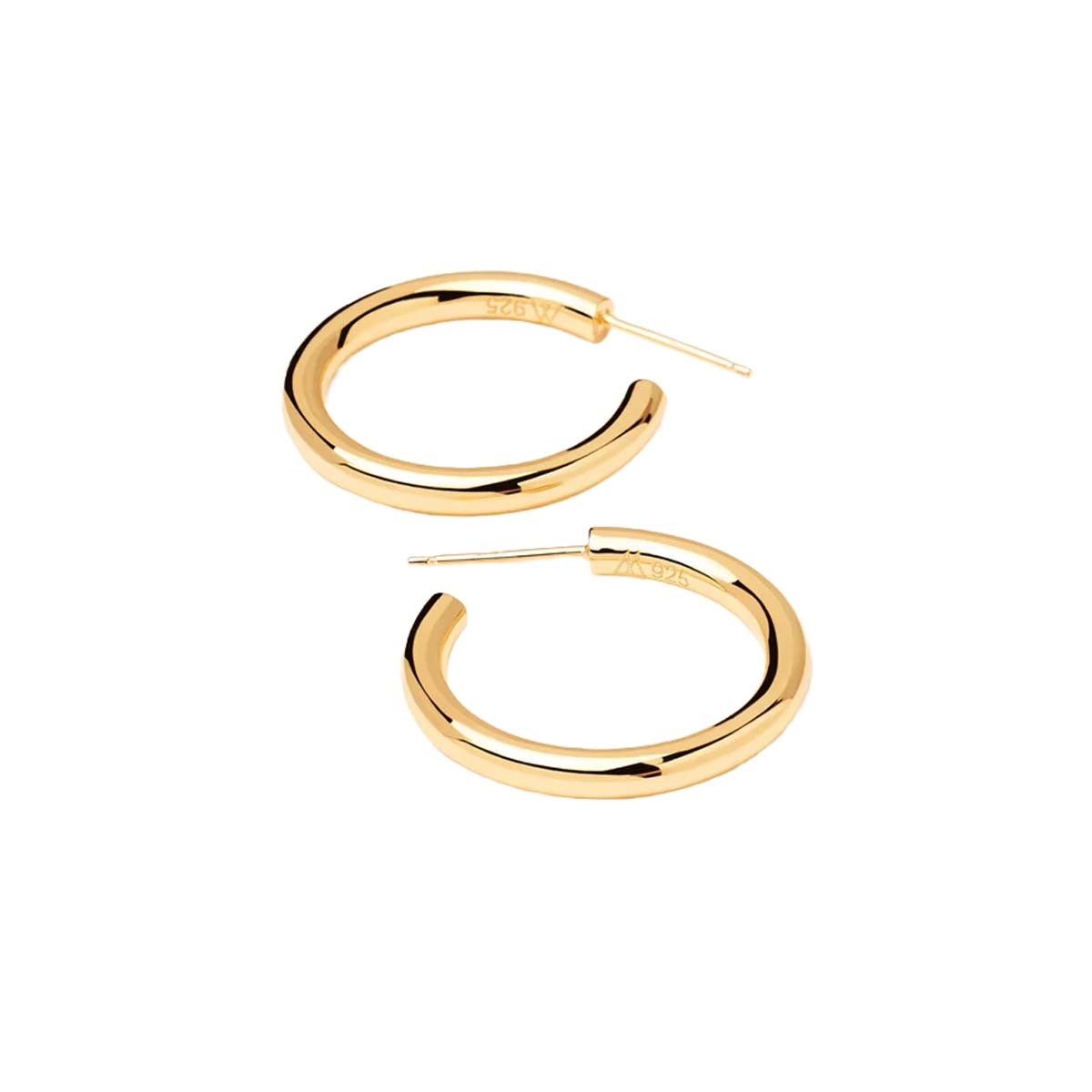 PDPAOLA Boucles d'Oreilles - Essentials - en argent doré PDPAOLA Boucles d'Oreilles - Supreme Cloud - en argent plaqué or - AR01-378-U