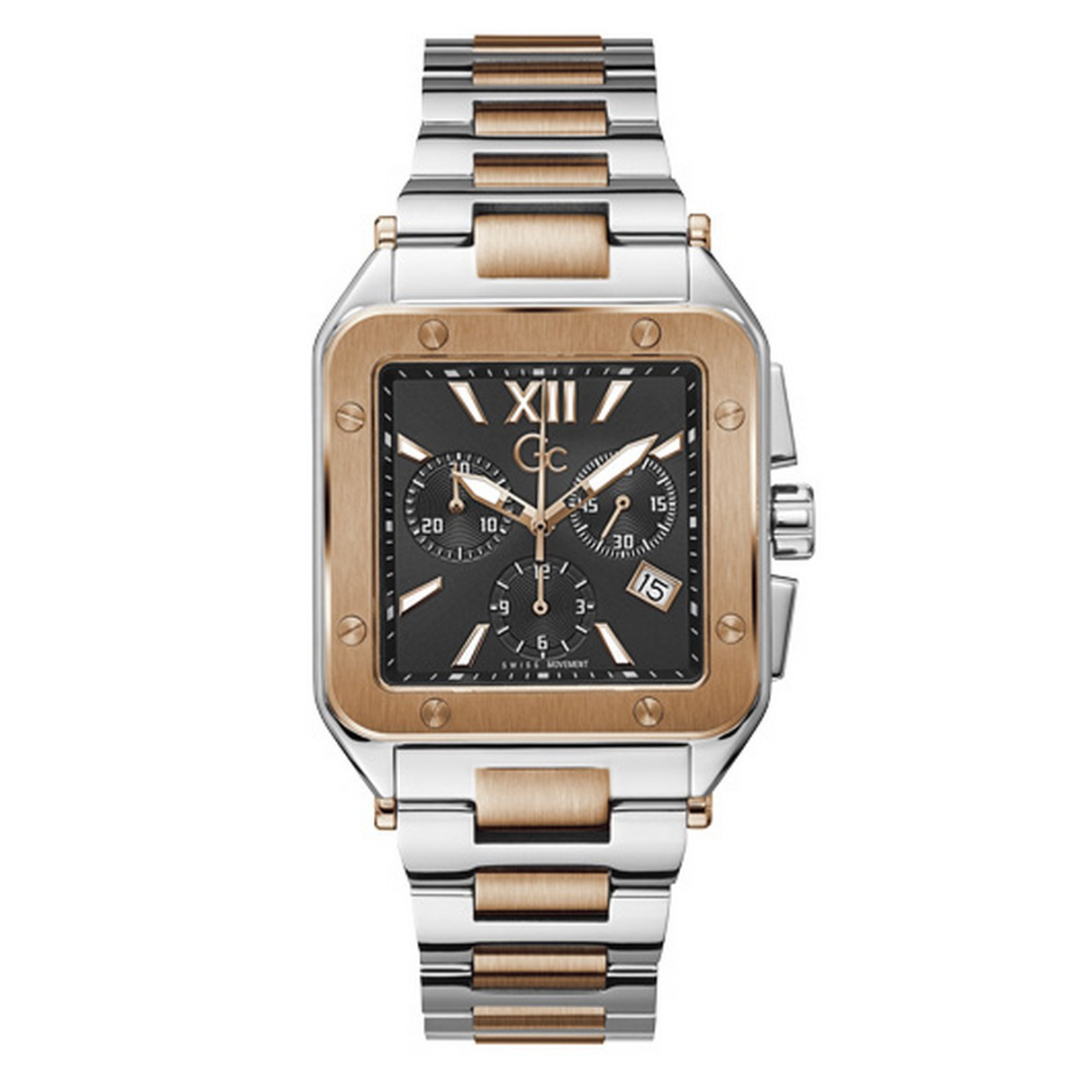 Montre Homme GC Couture Square Mens - Z08001G2MF Montre Homme GC Couture Square Mens - Z08001G2MF