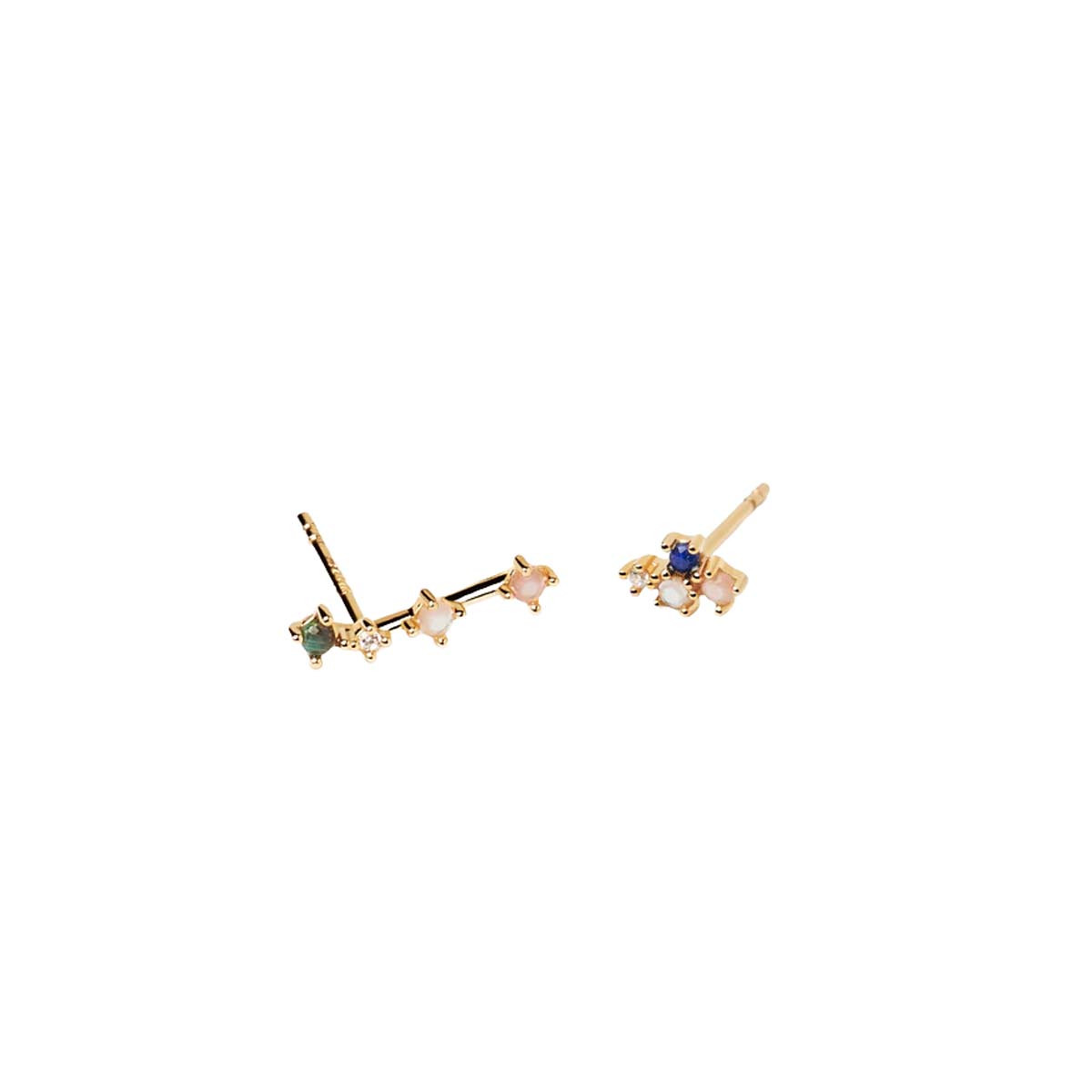 PDPAOLA Boucles d'Oreilles - Bélier - en argent plaqué or - AR01-404-U
