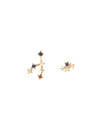 PDPAOLA Boucles d'Oreilles - Zodiaque - en argent doré