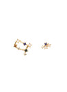 PDPAOLA Boucles d'Oreilles - Zodiaque - en argent doré