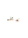 PDPAOLA Boucles d'Oreilles - Zodiaque - en argent doré
