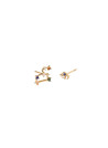 PDPAOLA Boucles d'Oreilles - Zodiaque - en argent doré