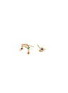 PDPAOLA Boucles d'Oreilles - Zodiaque - en argent doré