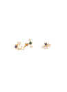 PDPAOLA Boucles d'Oreilles - Zodiaque - en argent doré