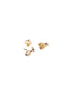PDPAOLA Boucles d'Oreilles - Zodiaque - en argent doré
