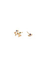 PDPAOLA Boucles d'Oreilles - Zodiaque - en argent doré