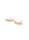 PDPAOLA Boucles d'Oreilles - Motion - en argent doré
