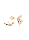 PDPAOLA Boucles d'Oreilles - Motion - en argent doré