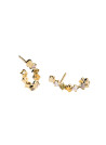PDPAOLA Boucles d'Oreilles - Juno - en argent doré