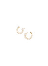 PDPAOLA Boucles d'Oreilles - Carry Overs - en argent doré