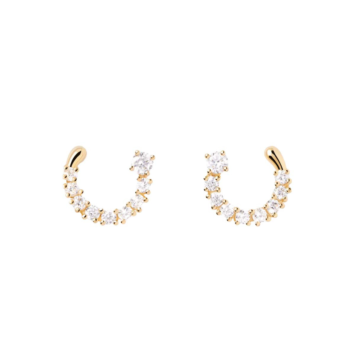 PDPAOLA Boucles d'Oreilles - Carry Overs - en argent doré PDPAOLA Boucles d'Oreilles - Leona - en argent plaqué or - AR01-835-U