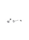 PDPAOLA Boucles d'Oreilles - Les Petites - en argent