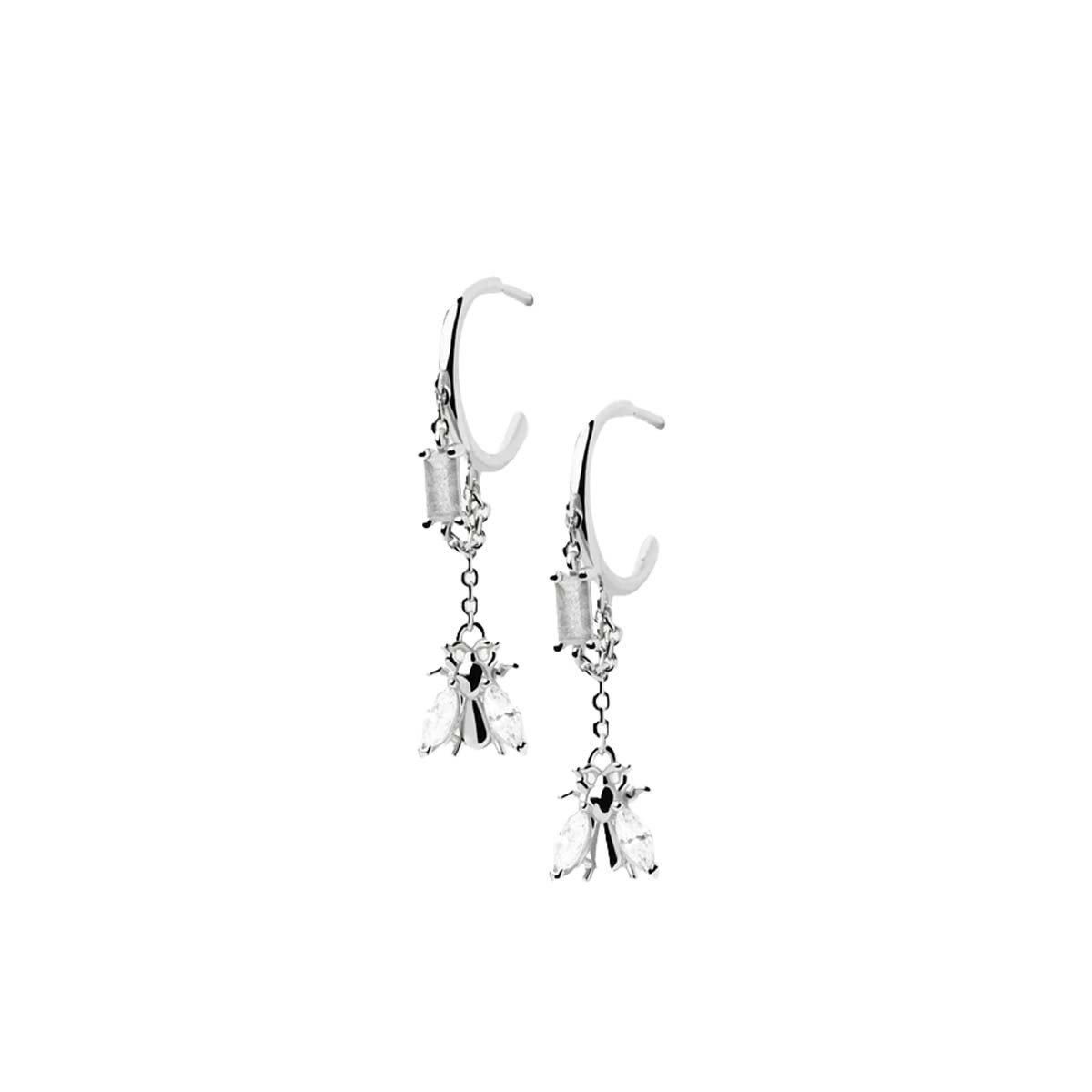 PDPAOLA Boucles d'Oreilles - Breeze - en argent - AR02-315-U