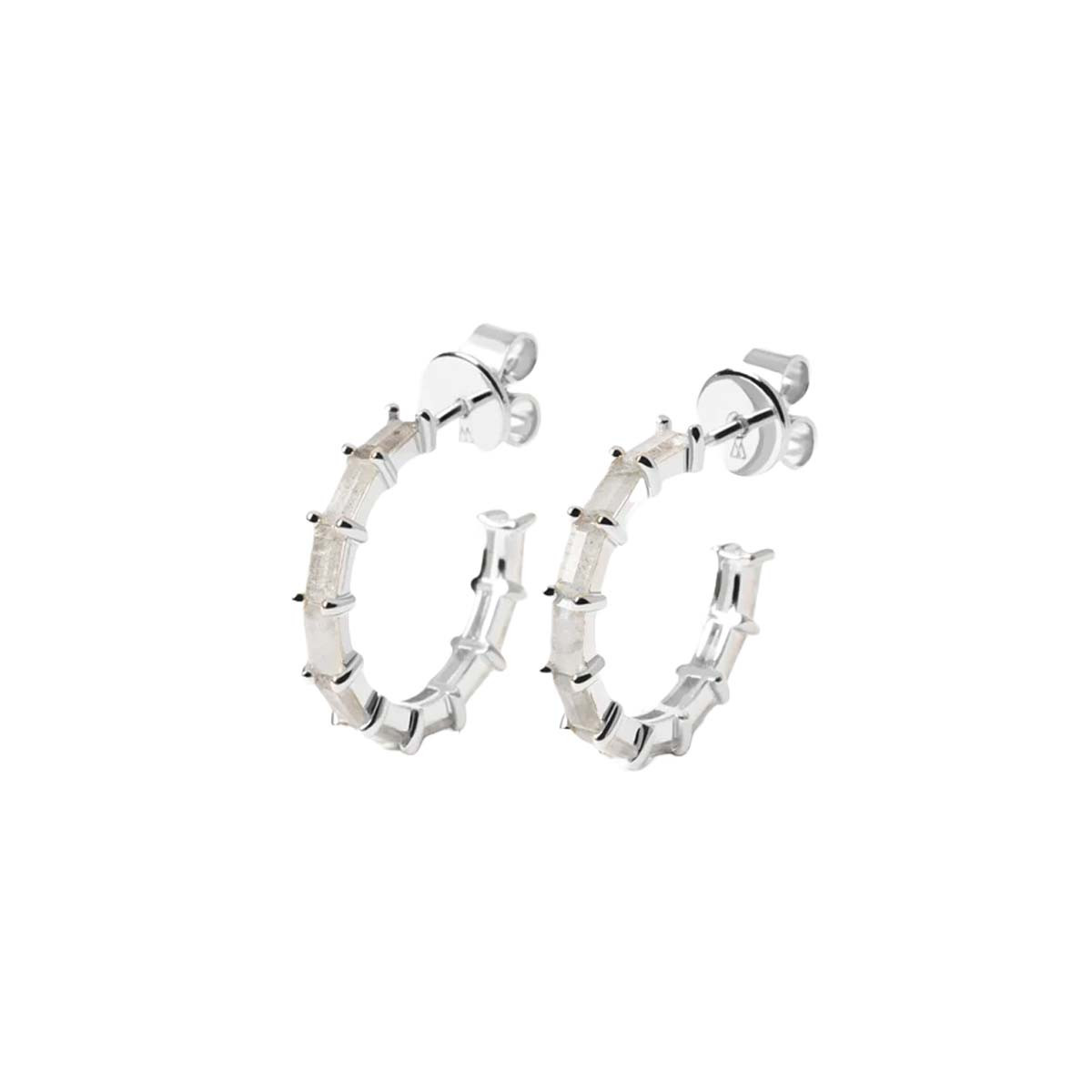 PDPAOLA Boucles d'Oreilles - Pistil - en argent - AR02-322-U