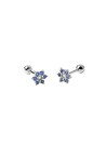 PDPAOLA Boucles d'Oreilles - Les Petites - en argent