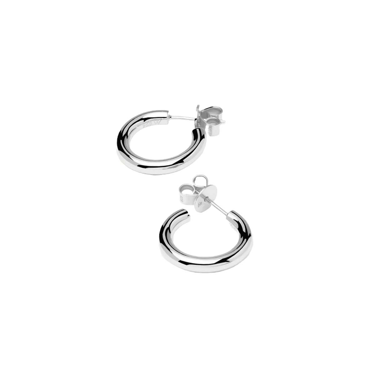 PDPAOLA Boucles d'Oreilles - Medium Cloud - en argent - AR02-377-U