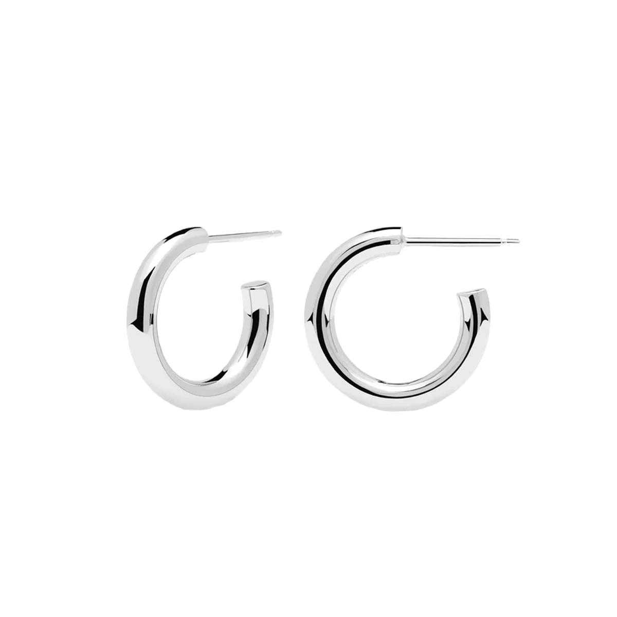 PDPAOLA Boucles d'Oreilles - Medium Cloud - en argent - AR02-377-U